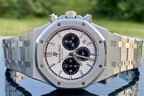 audemars piguet royal oak panda price|Audemars Piguet royal oak chronograph.